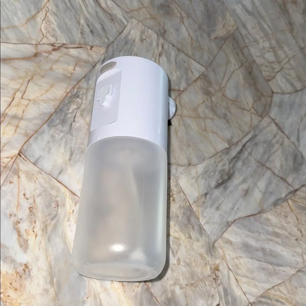 Automatic Soap Dispenser Touchless Infrared Sensor USB Rechargeable White